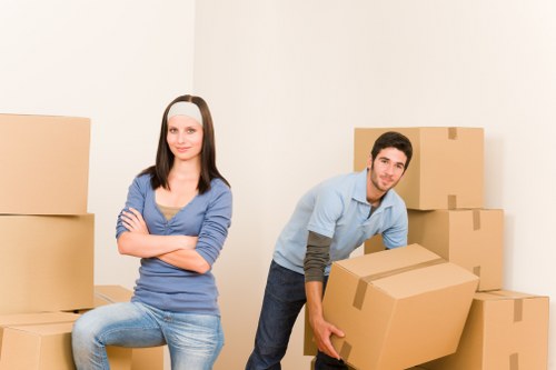 Secure storage facilities provided by removal office